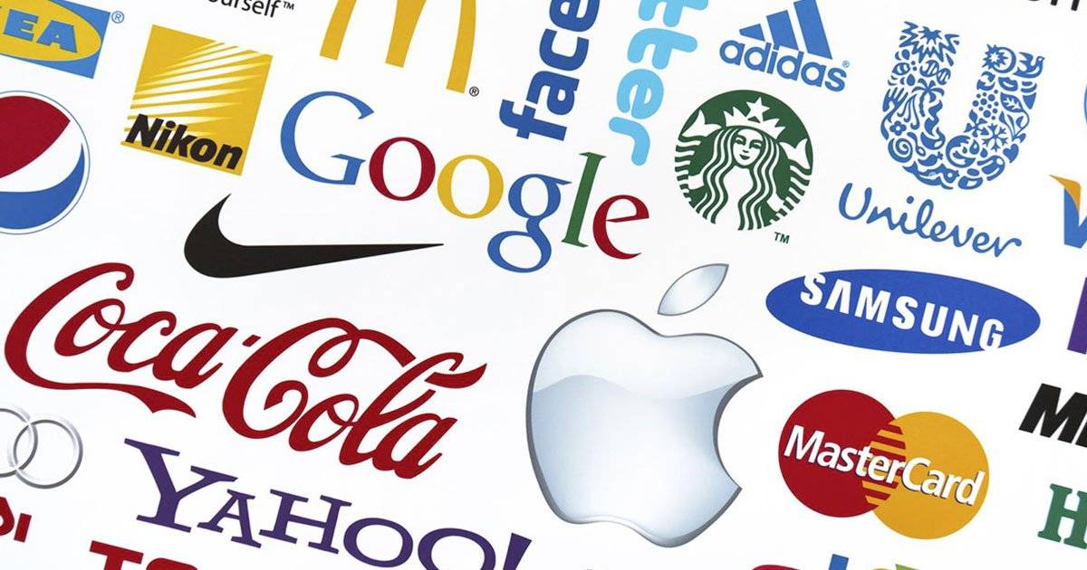 big brand logos and brand identity