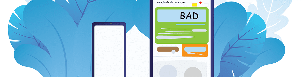 Which is worse, a bad website or no website?
