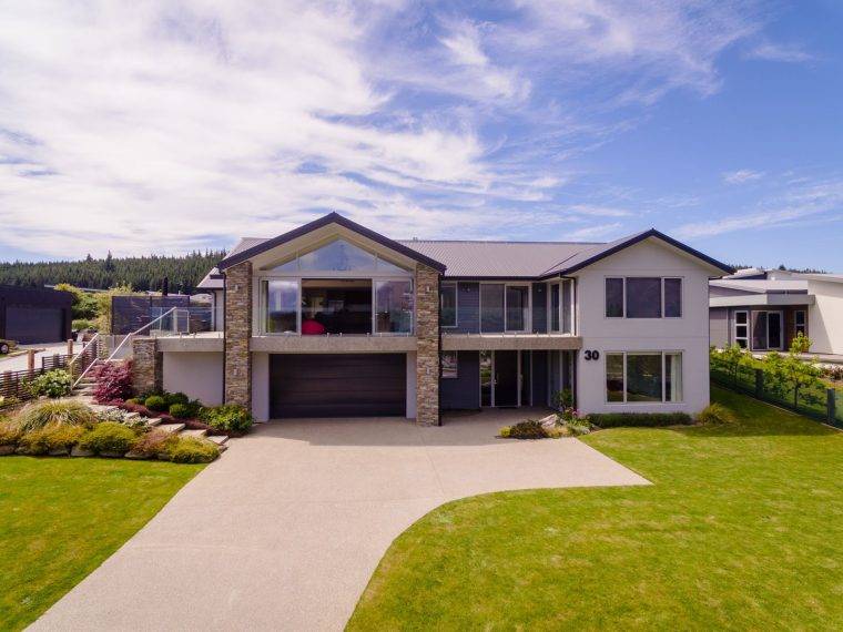 Drone Footage - Elevated House Shot