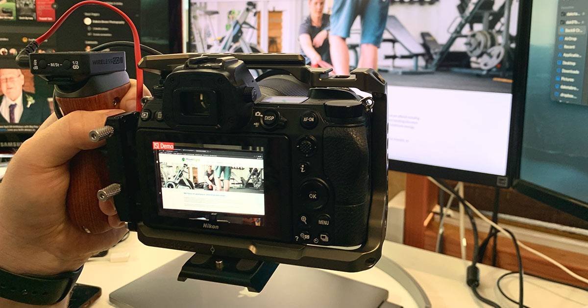 How to take photos for a website banner