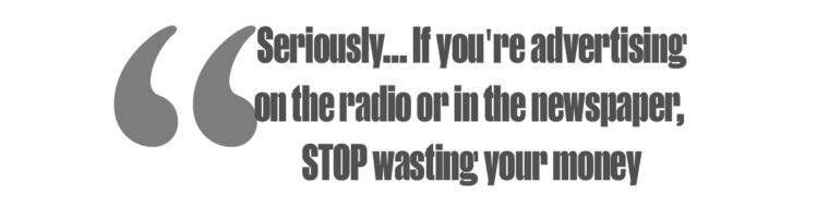 Quote-about-advertising-and-marketing-cost-for-radio-and-newspaper-ads