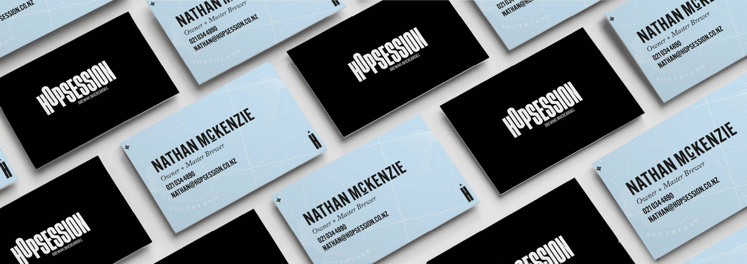 Hopsession Brewing Business Cards