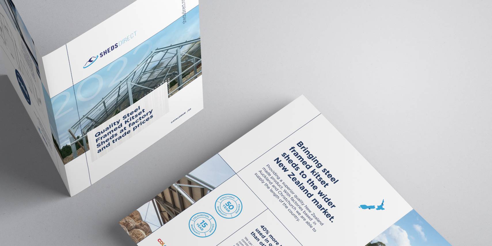 Sheds Direct Marketing Collateral