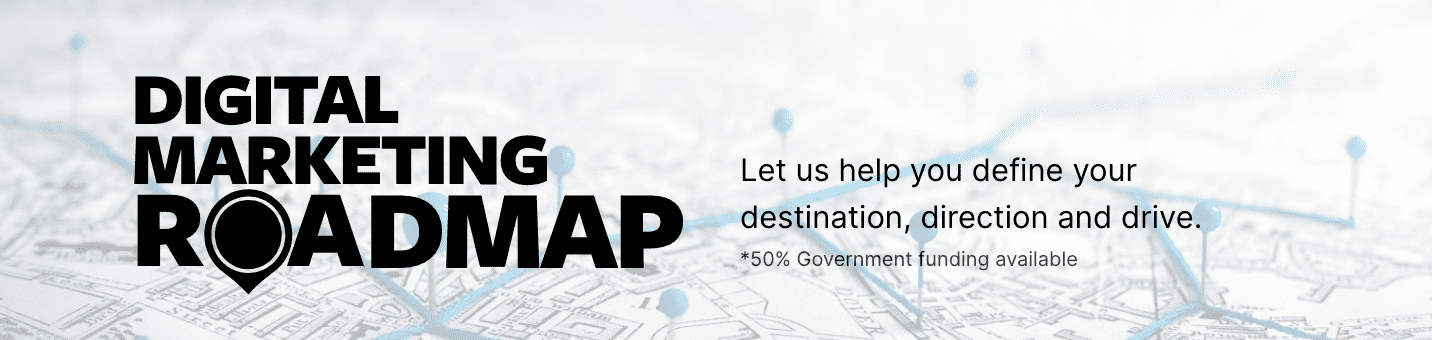 Digital Marketing Roadmap Banner by Back9 Deign