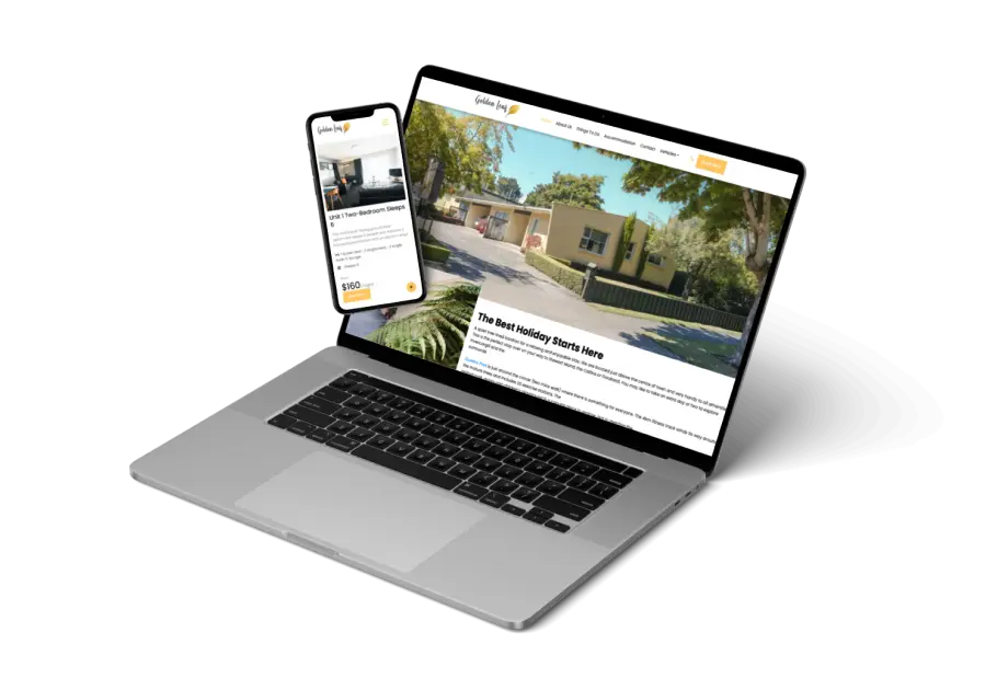 Golden Leaf Apartments – Website Project by Back9 Banner Image