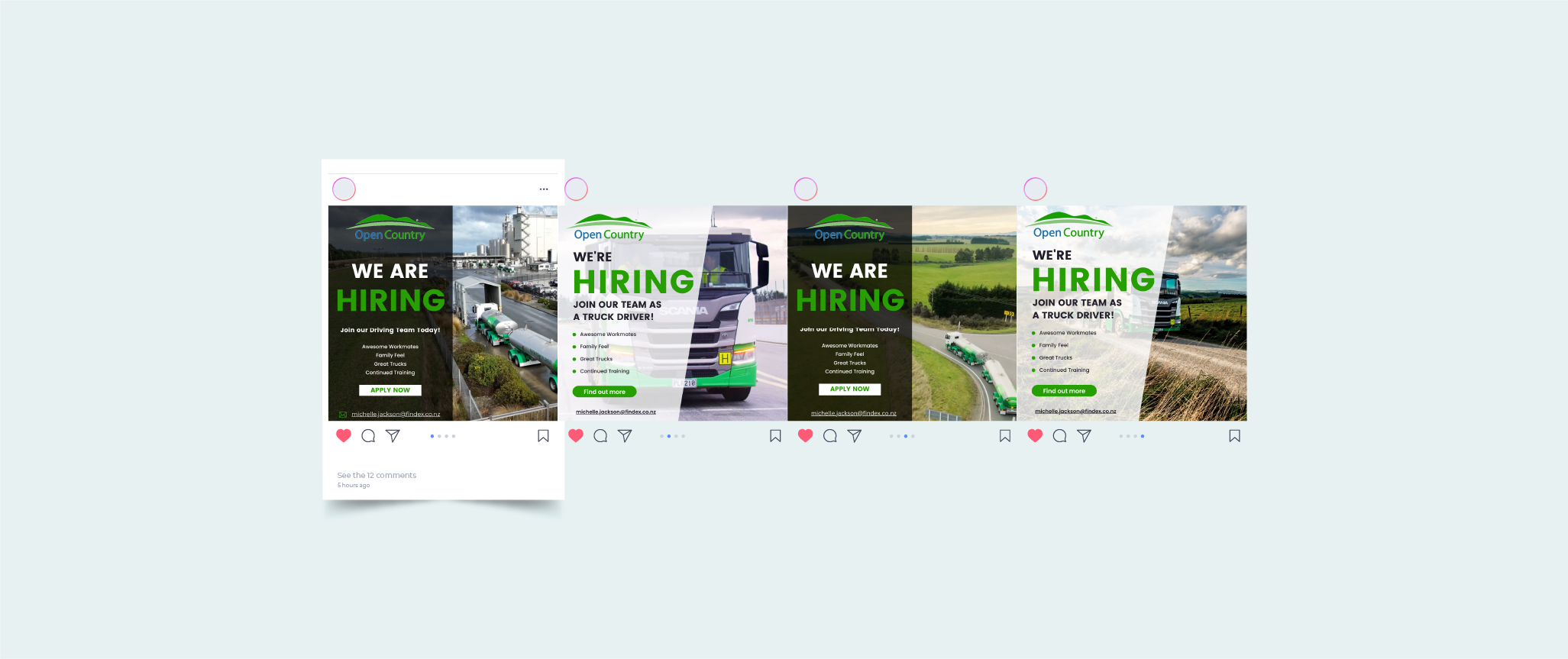 Findex Instagram Campaign Recruitment Back9 1