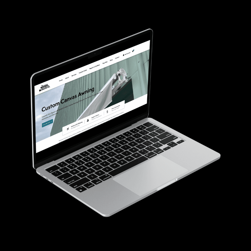 Custom Canvas – Web Design by Back9Creative Banner Image