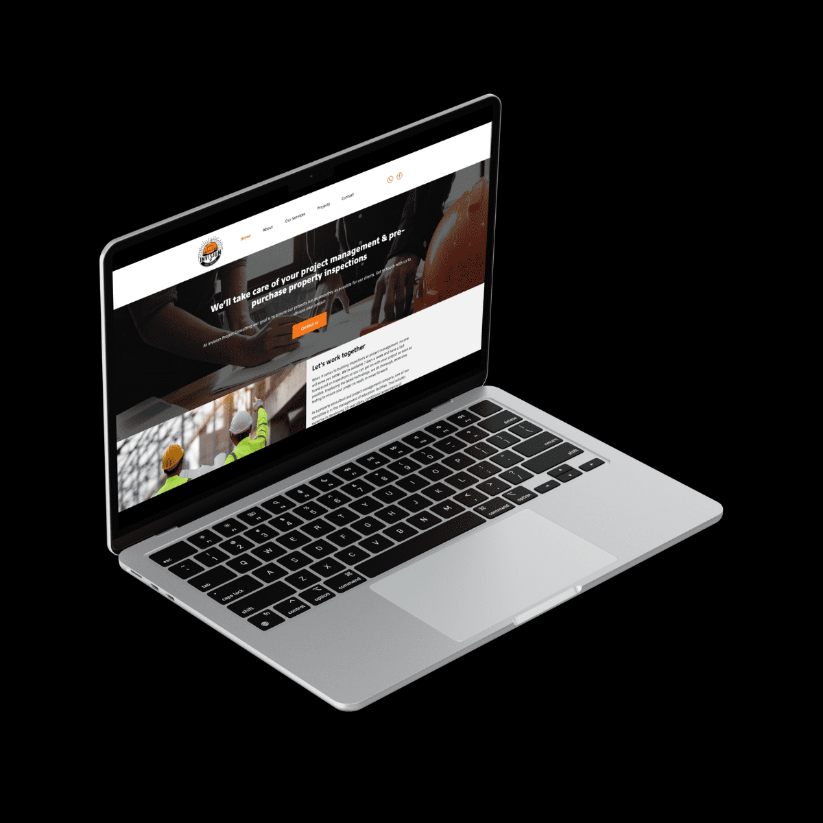 Invision Project Consulting – Web Design by Back9Creative Banner Image