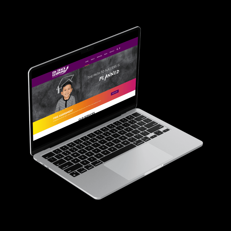 On Track Learning – Web Design by Back9Creative Banner Image
