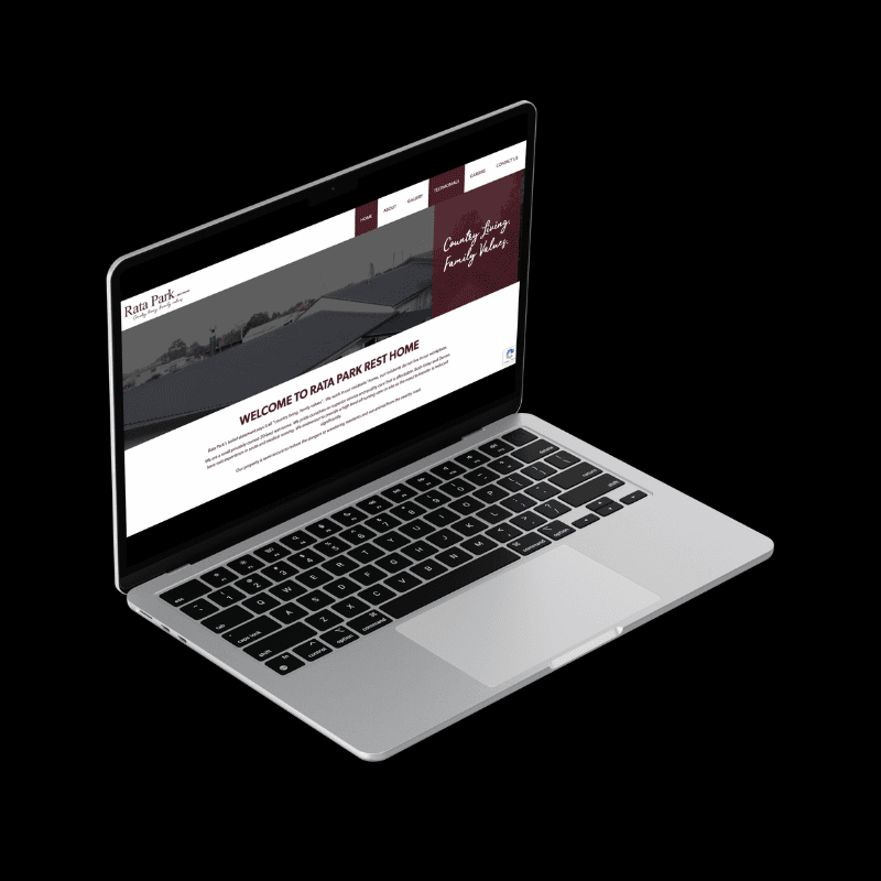 Rata Park Rest Home – Web Design by Back9Creative Banner Image