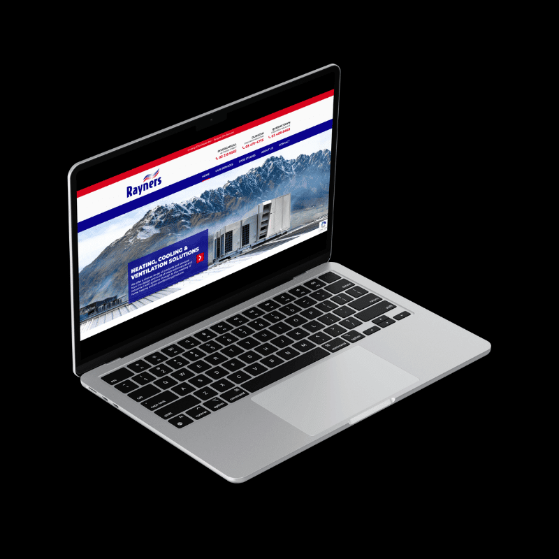 Rayners – Web Design by Back9Creative Banner Image