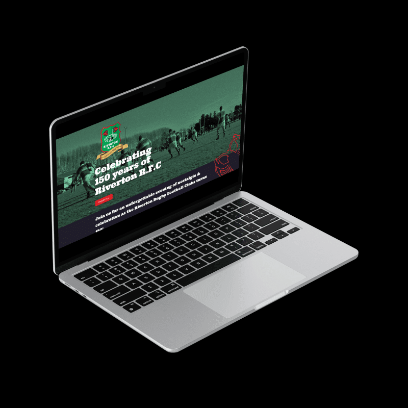 Riverton Rugby Football Club – Web Design by Back9Creative Banner Image
