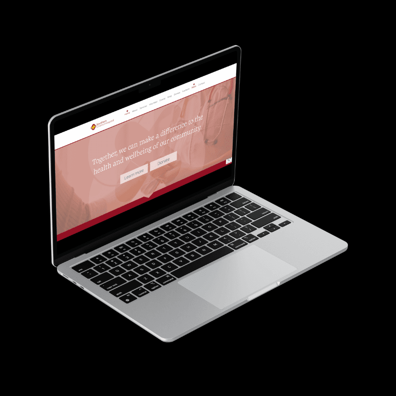 Southern Charity Hospital – Web Design by Back9Creative Banner Image