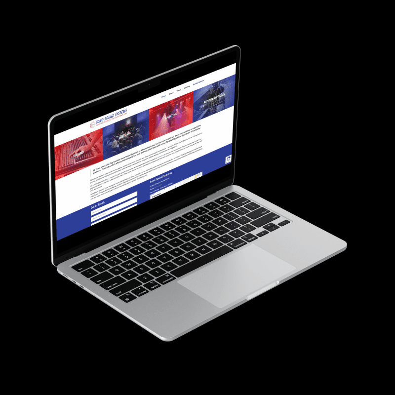 Sono Sound Systems – Web Design by Back9Creative Banner Image