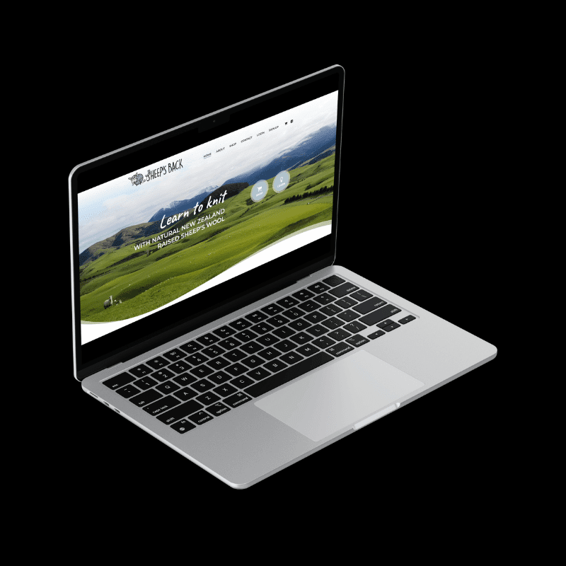 The Sheep’s Back – Web Design by Back9Creative Banner Image