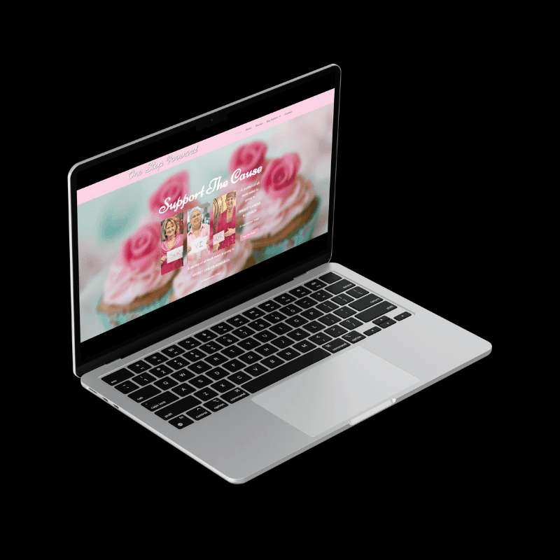 One Step Forward – Web Design by Back9Creative Banner Image