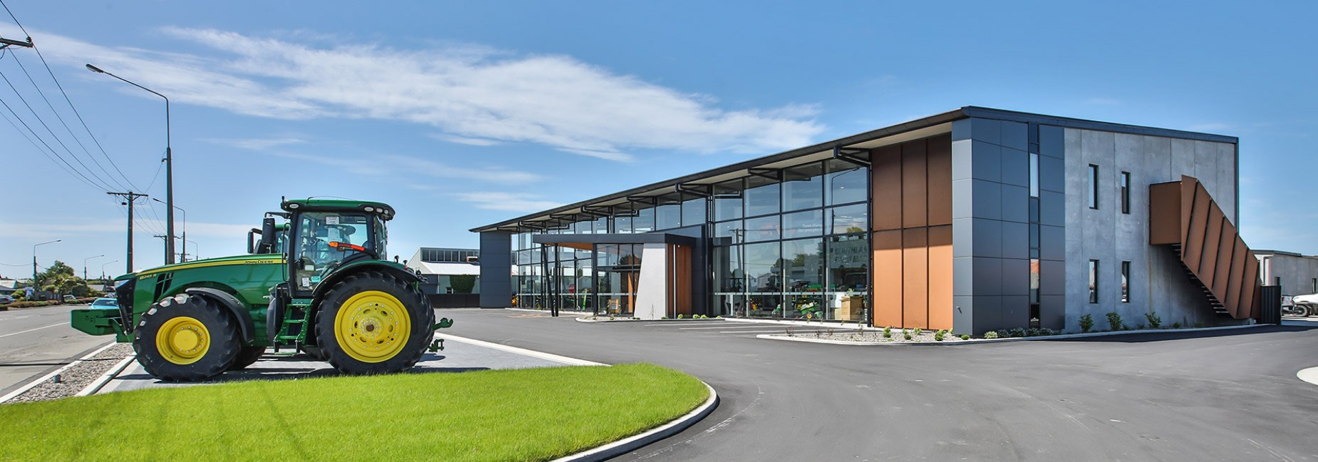 Southland Farm Machinery (John Deere) Website 2 Southland-Farm-Machinery-John-Deere-Dealer-Invercargill-Building