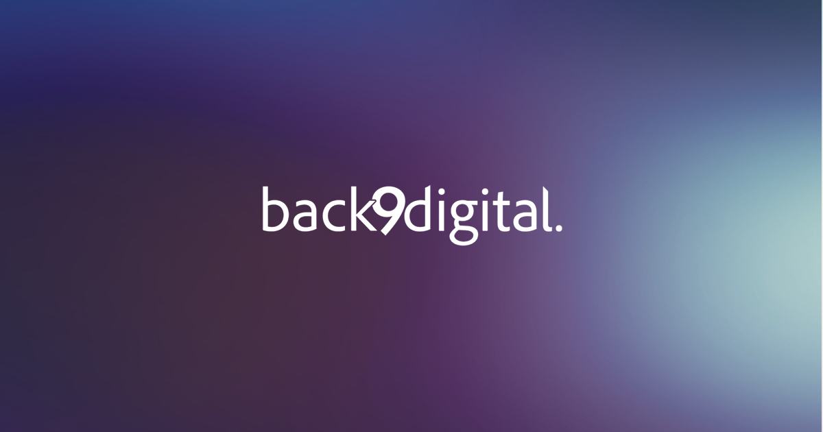 Back9 Creative Is Now Back9 Digital!