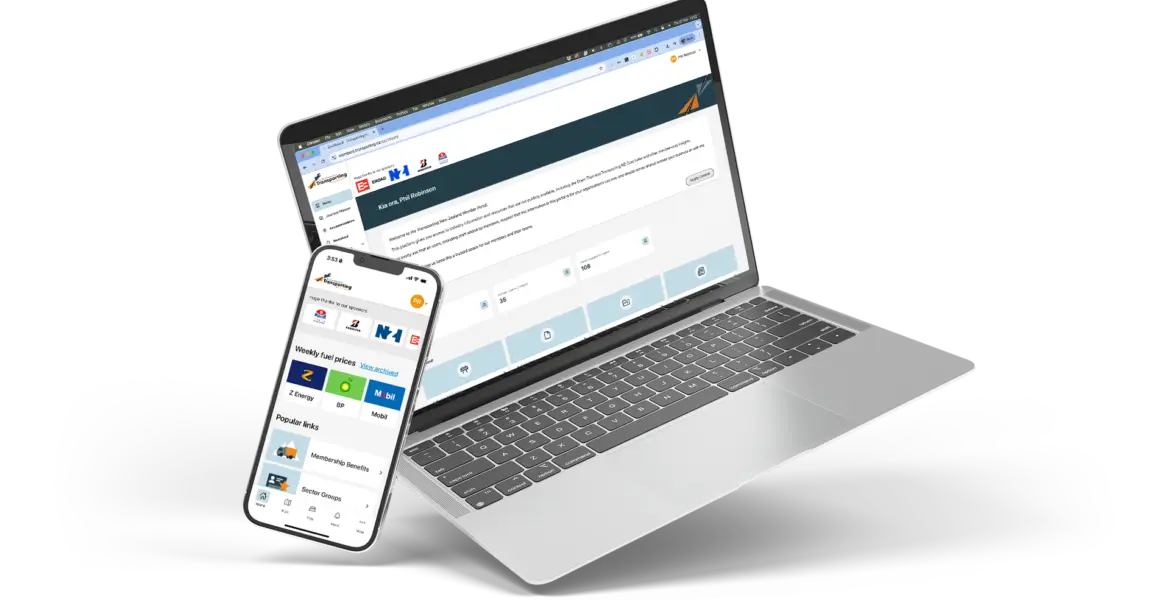 Tnz App Mock Up On Mobile And Desk Top 1