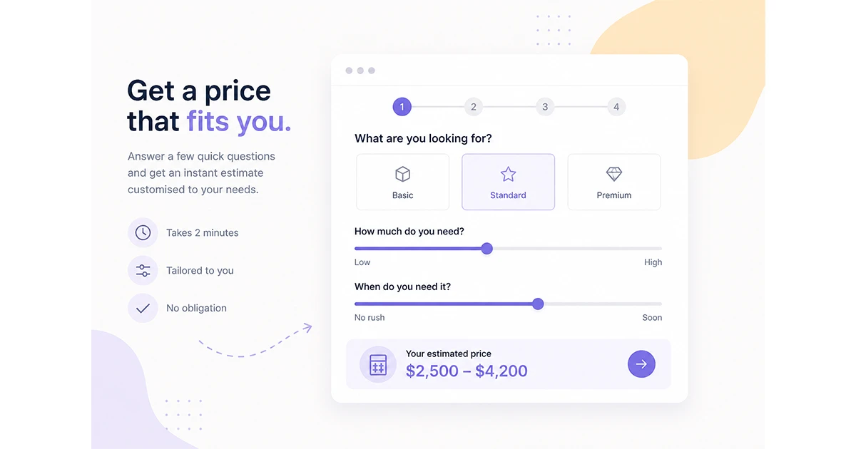 Pricing & Self-Selection Tools: Why Hiding Prices Is Costing You Trust